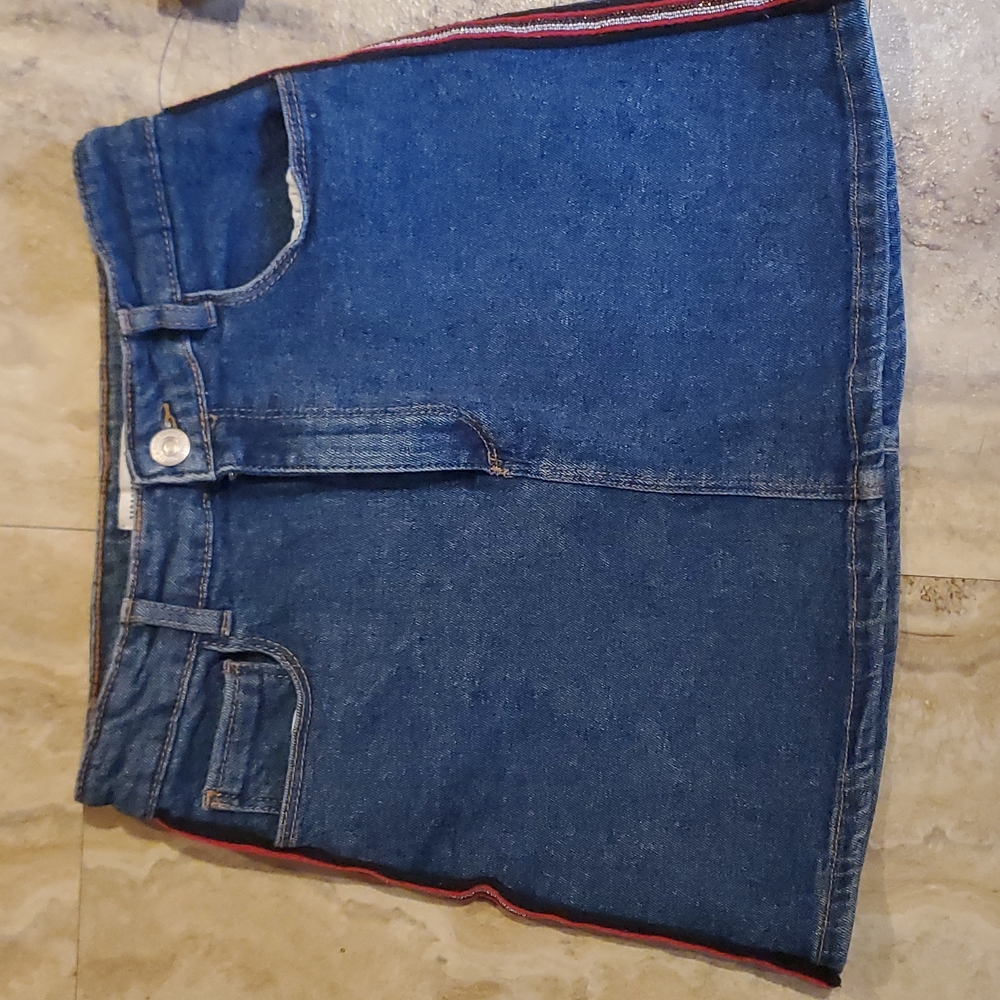 Zara Girls Denim Skirt - 10